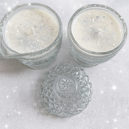 Diamond Pattern Sugar with Lid