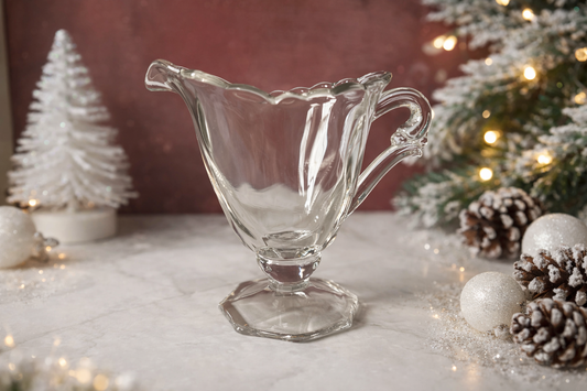 Heisey Waverly Vintage Sugar and Creamer Set