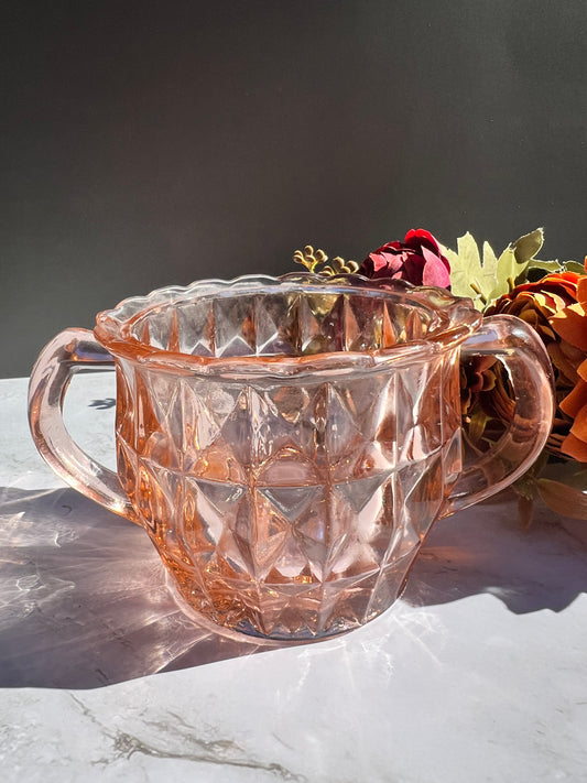 Vintage Pink Depression Glass